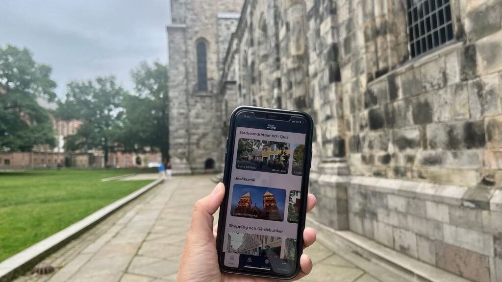 Närmare tusen besökare har hittat till Lunds nya app