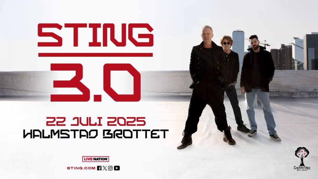 Världsartisten Sting till Brottet i Halmstad nästa sommar!