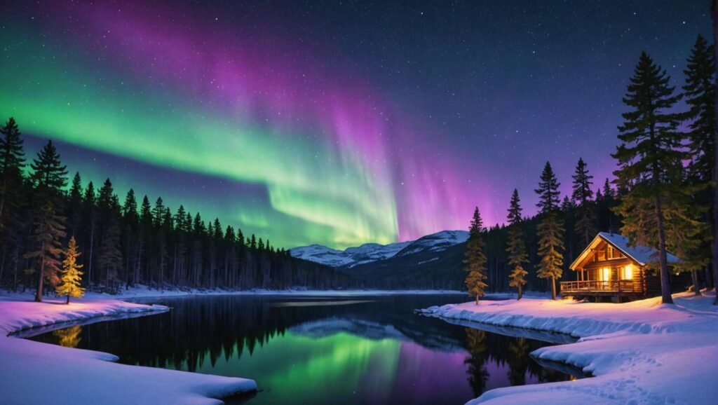 northern lights in sweden