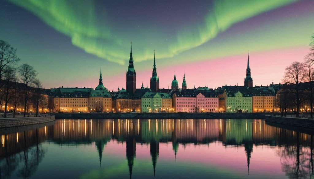 northern lights stockholm